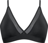 Sloggi Dames Ever Fresh BH Zonder Beugel Zwart-B-75