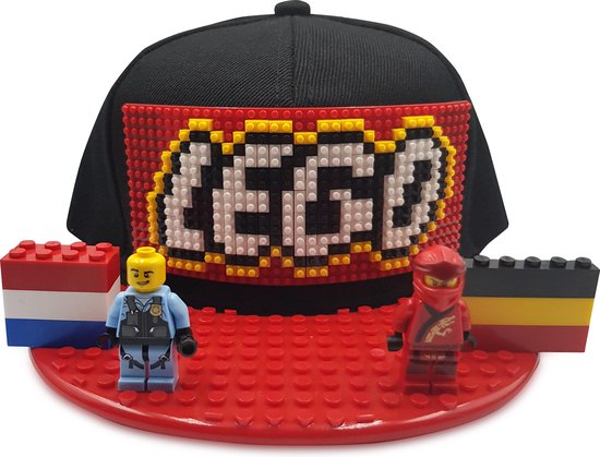 Echt klassiek Grens Snapback Cap Lego Pet Jongens/Meiden - Lego Bricks - Inclusief Kant en  klare Bricks... | bol.com