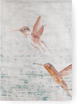 Art for the Home - Canvas - Vogels Kolibrie - 70x50 cm