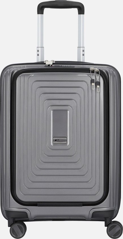 COCOONO ZÜRICH - harde koffer met laptopvak - handbagage - lichtgewicht  reistrolley -... | bol.com