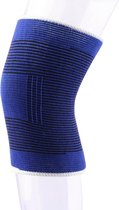 Medicca - Knie Brace - Knie Bandage- Knee Support - Knie Compressie - Knie Bescherming - Support Sleeve  - One Size - Blauw