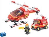 Sluban Fire Alarm M38-B0219 Brandweerhelikopter en Brandweerwagen 211-delig