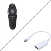 Combivoordeel: Presentatiekit met USB Wireless Presenter en HDMI Adapter