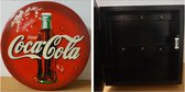 Coca Cola sleutelkast van hout voor thuis cafe bar man cave verzamelaar