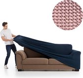 Milos meubelhoezen - Hoes voor bank - 180-250cm - Roze