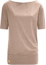 Urban Goddess Sporttop - Maat S  - Vrouwen - beige