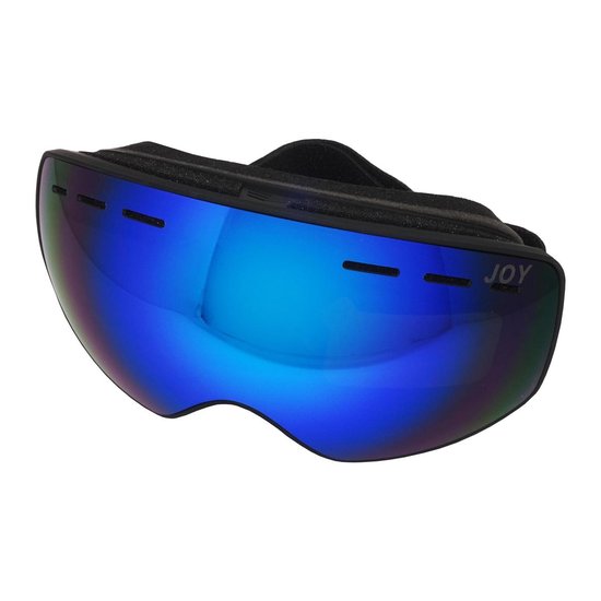 Pro Care Excellent Quality® Crowne Kids Blauw TPU Ultra-Light frame Skibril - Dubbel Layer Lens - Skibrillen - 100% UVA UVB UVC Bescherming - PC Blauwe Lens - Frame Zwart
