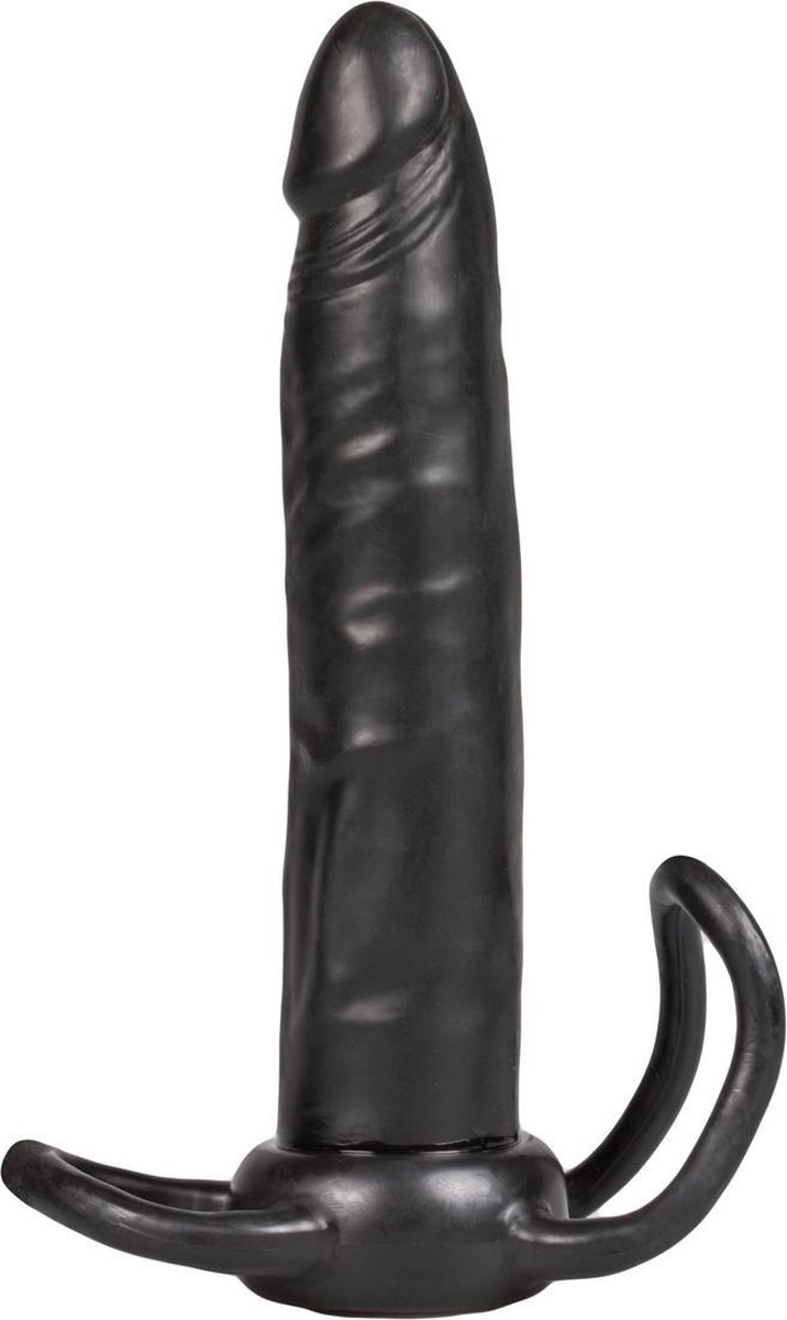 Pipedream Anal Fantasy Buttplug/anaaldildo Double Trouble zwart - 5,9 inch