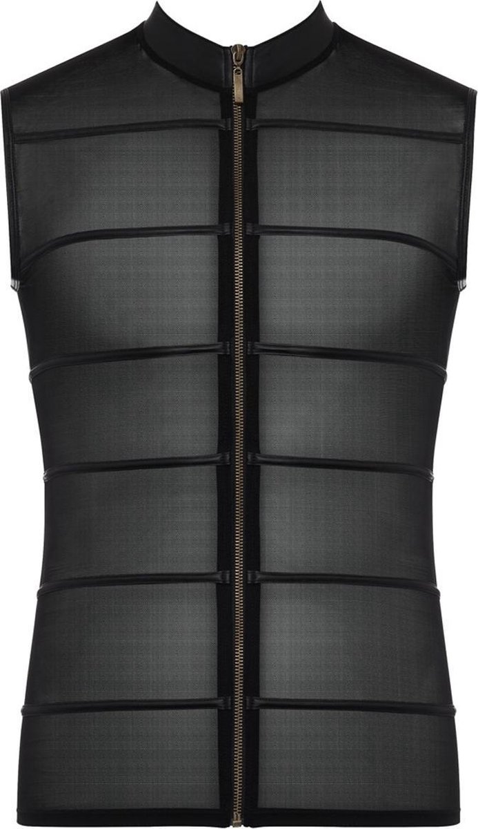 NEK Doorschijnend Shirt Met Wetlook Strepen