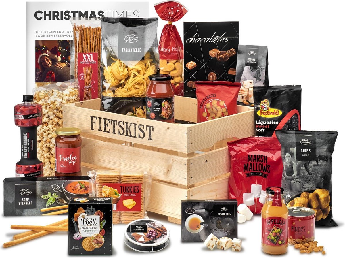 Kerstpakket Laat je niet kisten Kerstpakket Laat je niet kisten