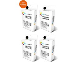 HP L0S70AE - Inktcartridge Zwart 4-pack - Huismerk Compatible - Geschikt voor HP OfficeJet Pro 7720 HP OfficeJet Pro 7730 HP OfficeJet Pro 7740 WF HP OfficeJet Pro 8210 HP OfficeJet Pro 8710 HP OfficeJet Pro 8714 HP OfficeJet Pro 8715