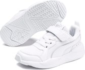 PUMA X Ray AC PS Kinderen Sneakers - Puma White-Gray Violet - Maat 31
