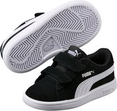 PUMA Smash v2 SD V Inf Kinderen Sneakers - Puma Black-Puma White - Maat 22