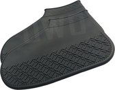 OWO - waterdichte herbruikbare schoenhoes - schoencover - schoenenhoes - schoen beschermer - beschermt uw schoenen tegen regen, modder en sneeuw - zwart - Maat S
