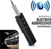 DrPhone BC Pro - Auto Receiver  Bluetooth 4.1 - 3.5mm jack Aux Audio Adapter + Ontvanger Speaker / Hoofdtelefoon & Auto Stereo