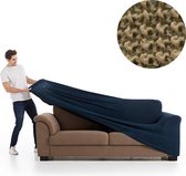 Milos meubelhoezen - Hoes voor bank - 180-250cm - Beige
