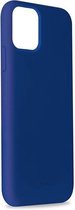 Puro, Icon semi-rigide hoesje Geschikt voor Apple iPhone 11 Pro, Blauw