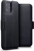 Qubits - lederen slim folio wallet hoes - iPhone 11 Pro - Zwart