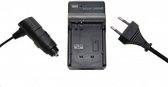 Camera accu snellader compatibel met Canon BP-911, BP-914, BP-915, BP-924, BP-925, BP-927, BP-930, BP-940, BP-941, BP-945, BP-950, BP-955, BP-970 en BP-975 accu's