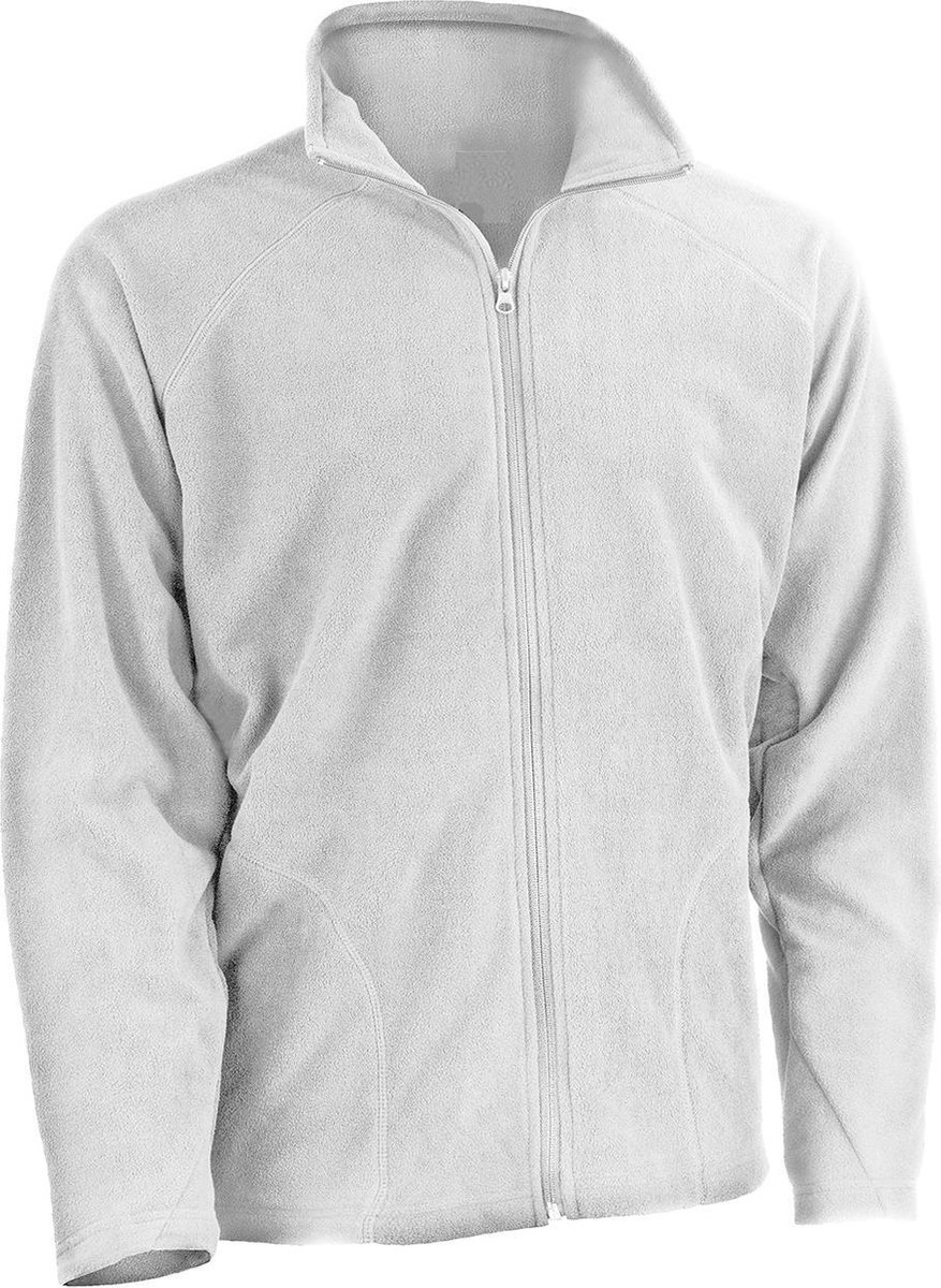 Senvi Basic Fleece Vest Thermisch laag microfleece Kleur Wit