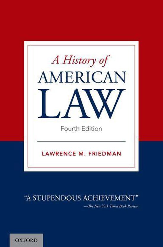A History of American Law - cover