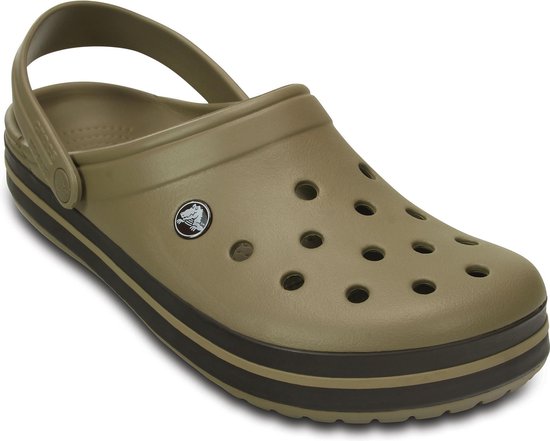 Crocs Crocband slippers Slippers - Maat 43/44 - Unisex - beige/bruin |  bol.com