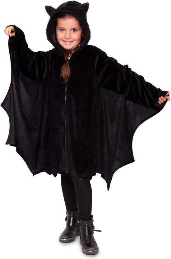 Hymne diepte Manifesteren Halloween - Zwart vleermuis jasje voor kinderen - Halloween verkleedkleding  voor... | bol.com