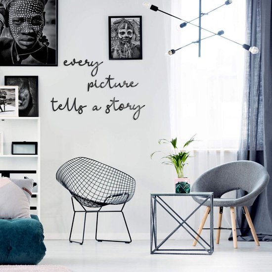 Ongebruikt bol.com | Decoratieletters Every Picture tells a Story - Letters XK-23