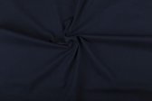 Katoen stof - Marineblauw - 10 meter