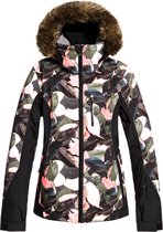 Roxy Jet Ski Dames Ski jas - Living Coral Plumes - Maat L