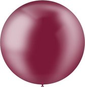 Bordeaux Rode Reuze Ballon Doorzichtig XL 91cm