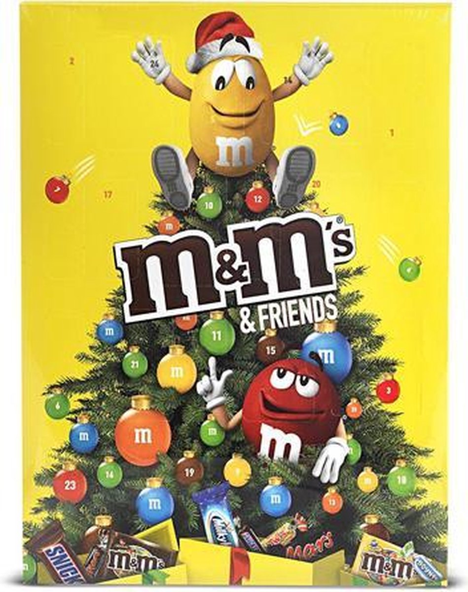 M&M's & Friends Adventskalender | bol.com