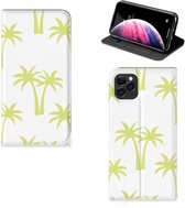 Geschikt voor iPhone 11 Pro Max Smart Cover Palmtrees