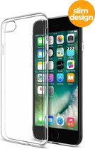 iPhone 7 iPhone 8 en iPhone SE 2020 Telefoonhoesje | Transparant Siliconen Tpu Smartphone Case