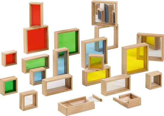 Afbeelding van het spel Haba Education - Window Building Blocks, large