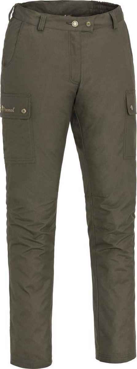 Finnveden Tighter Dames Outdoor Broek Donker Olijfgroen