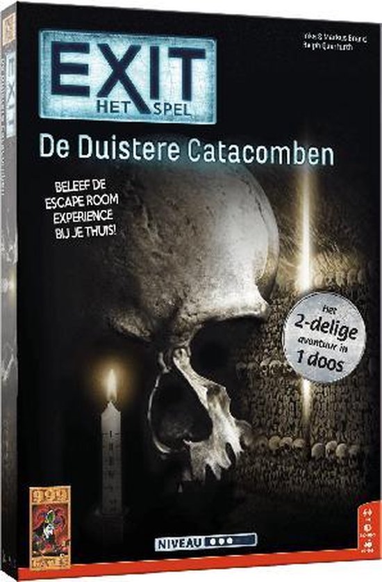 Thumbnail van een extra afbeelding van het spel EXIT De Duistere Catacomben Breinbreker - Escape Room - Bordspel