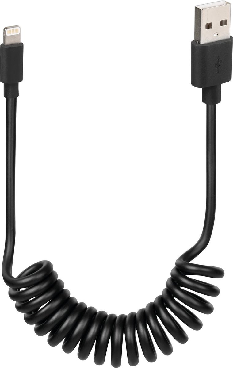 Lampa Apple 8-pin kabel 100cm - zwart