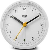 Braun BC12W - Wekker - Analoog - Stil uurwerk - Wit