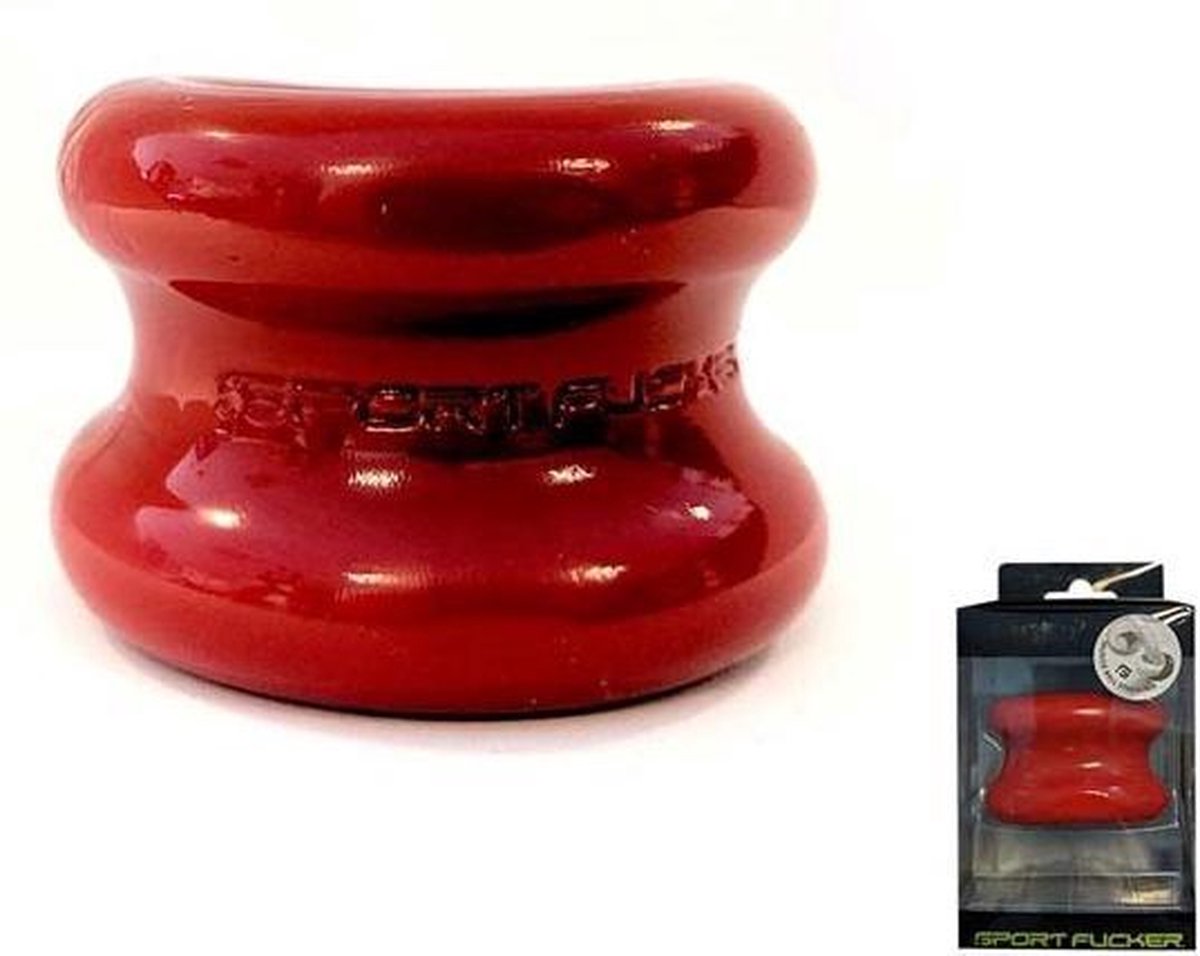Sport Fucker - Muscle - Ball Stretcher - TPE - Rood