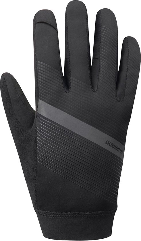 Shimano Windprotect  Fietshandschoenen - Unisex - zwart/grijs