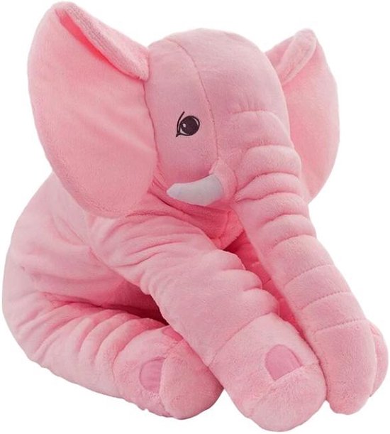 spiraal Berri uitbarsting DW4Trading® Knuffel olifant roze 40 cm | bol.com