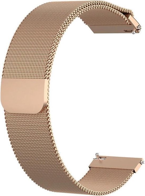 Milanese Armband Voor Garmin Vivomove 3/Luxe/Style Sport Horloge Band Strap  - Milanees... | bol.com