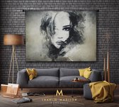 Liberation - Wandkleed - 180 x 120 - 100% katoen - Wanddecoratie