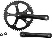 Lasco Crankset 44t 170 Mm Zwart