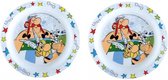 2 stuks Asterix & Obelix Borden kunststof 22 cm