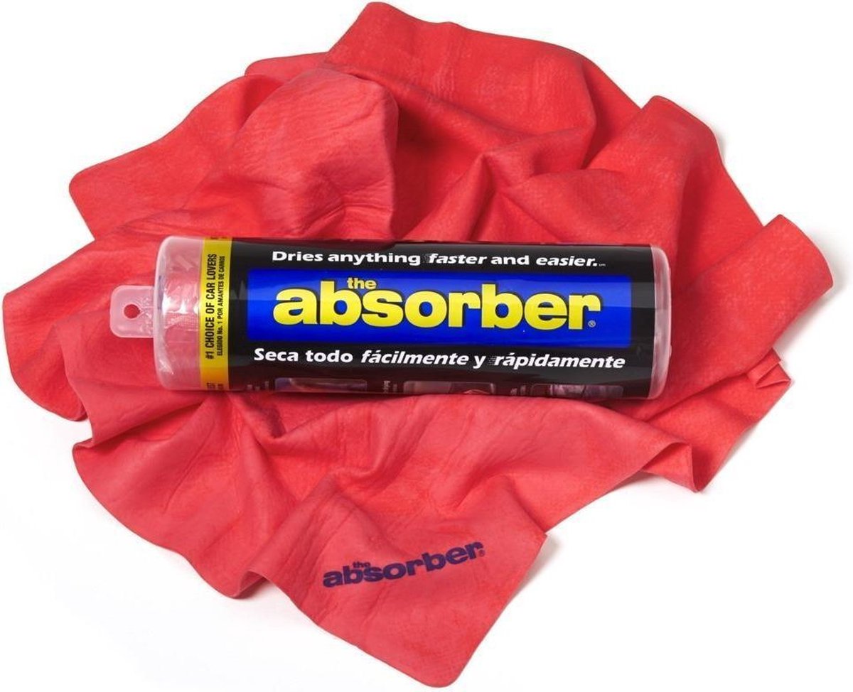 Goedkoopste The Absorber | Droogdoek - Rood