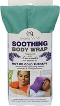 Aroma Home Soothing Body Wrap Lavendel Geur Opwarmen in Magnetron - Groen