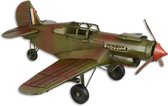 MadDeco - blikken - spitfire - groot - model - vliegtuig - WWII - 61 cm