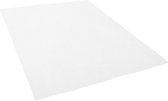 DEMRE - Shaggy vloerkleed - Wit - 200 x 200 cm - Polyester